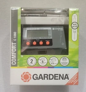 Computadora de agua programable Gardena Comfort C 1060 para rociadores y riego - Imagen 1 de 6