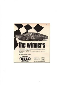 1969 FORD TORINO COBRA / DAVID PEARSON WINNER ROCKINGHAM 500 ~ SMALLER PRINT AD - Picture 1 of 1
