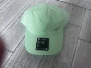 Nike Kids Club Cap Mint Green Adjustable Hat One Size Youth Swoosh FB5064-376NWT - Picture 1 of 4