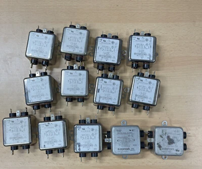 17x  Corcom 20VB1 1-Phasen Stromleitung RFI EMI-Filter Netzfilter - Bild 1 von 4