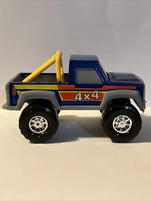 NYLINT 4x4 TRUCK METALLIC BLUE/YELLOW ROLL BARS - Image 1 of 4