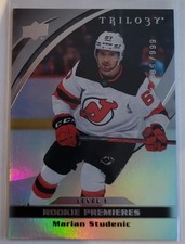 2021-22 Upper Deck Trilogy Marian Studenic /999 Level 1 Rookie Premieres 