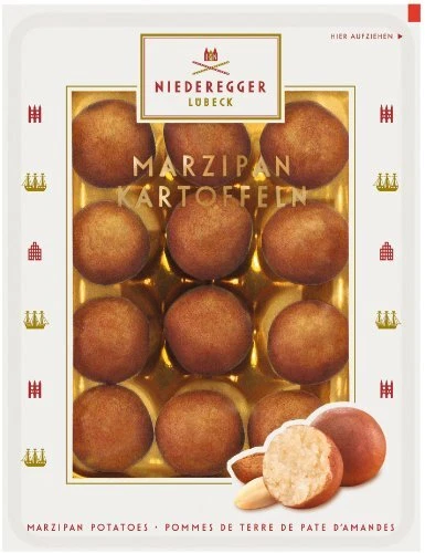 Niederegger saftige Marzipan Kartoffeln in Kakao 100g 4er Pack - Bild 1 von 1