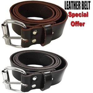 leather belt ebay