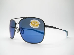 New Authentic Costa Del Mar Canaveral CAN 185 OBMP Gray/Blue 580P Polarized - Picture 1 of 11