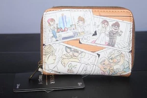Loungefly Geldbörse mit Reißverschluss Carl & Ellie Fotos Disney Pixar Up Neu mit Etikett - Bild 1 von 2