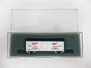 N Scale Con-Cor Libby's Food Products 40' Steel Reefer Boxed Knuckle Couplers - Picture 1 of 4