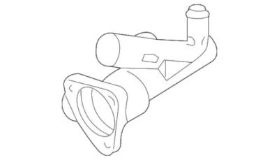 NEW OEM Ford Thermostat Housing 2005-2009 Escape Fusion Milan 2M2Z-8592-CD - Image 1 of 2