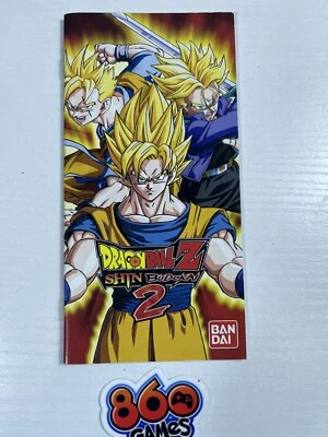Dragon Ball Z Shin Budokai 2 (Sony PSP) MANUAL ONLY - Image 1 of 2