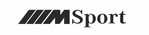 M SPORT Logotipo Calcomanía Insignia BMW M1 M2 M3 M4 M5 M6 - Imagen 1 de 5