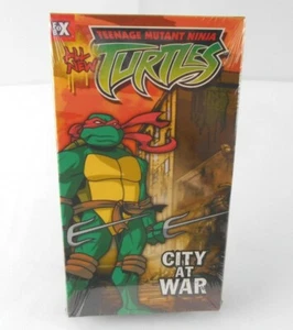 TMNT TEENAGE MUTANT NINJA TURTLES VHS [NEW SEALED] CITY AT WAR - CULT SCARCE - Picture 1 of 6