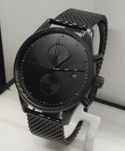 Reloj MVMT Voyage Negro Pizarra Malla Hombre Doble Hora 42 MM - JP11 - Imagen 1 de 9