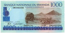 Rwanda 1000 Francs 1998 (P-27a)