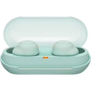 Sony Headphones, True Wireless, Microphone, Bluetooth, Autonomy 10 hours, Green - Picture 1 of 4