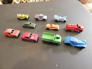 Vintage Tootsietoy,  Lot of 10 assorted toy cars  - Picture 1 of 6