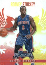 2013-14 Panini Crusade Insert Red Basketball Card #236 Rodney Stuckey/349