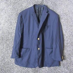 Brioni Blazer Mens Size 44 Blue Giacca Ravello F-Light Wool Formal Business - Picture 1 of 19
