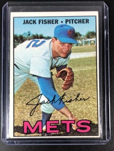 1967 Topps Jack Fisher New York Mets #533 - Picture 1 of 3