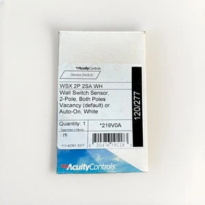 Acuity Controls Sensor Switch WSX 2P 2SA WH - Picture 1 of 1