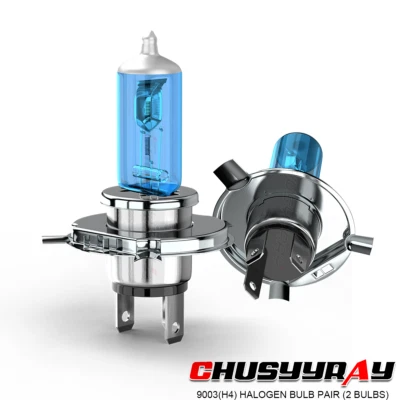 For Yamaha YZF600R 1997-2007 H4 Halogen 5000K White Headlight Lights Bulbs - Image 1 of 4