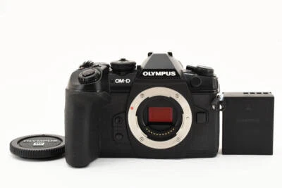 Cámara digital Olympus OM-D E-M1 Mark II negra 20,4 MP cuerpo idioma inglés Foto 1 de 4