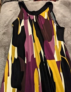 Ladies Alfani Brand Multi-Color Summer Dress Size XL - Picture 1 of 5