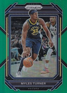 Panini Prizm Green Prizm #108 2022-23 - Myles Turner - Indiana Pacers - Imagen 1 de 2