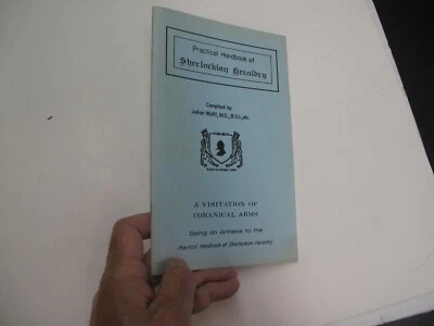 Sherlock Sherlockian Heraldry Handbook Magico 1983 (1955) Mystery Literature  - Image 1 of 3