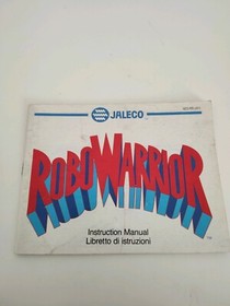 Manual Robo Warrior NES UKV version