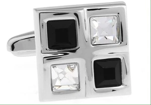 Black Diamonds Cufflinks - Picture 1 of 3