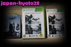 Batman Arkham Twin Pack W/flyer Xbox 360 Japan Microsoft