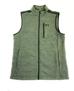 Under Armour Men's Expanse Specialist Fleece Lined Full Zip Green Medium - Picture 1 of 9