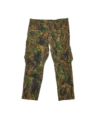 Calças cargo camufladas realistas Eight 732 bolsos de armazenamento 8732 Young Jeezy 44 X 32  - Imagem 1 de 4