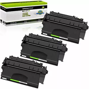 3 pezzi cartuccia toner nero CE505X 05X per stampante HP LaserJet P2050 P2055d - Foto 1 di 21