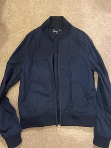 Fred Perry Bomber Jacket Uk8 - Picture 1 of 9