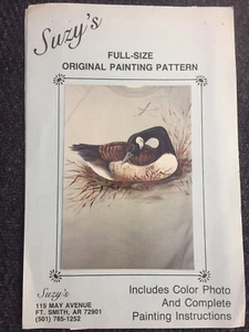 Suzy's Canadian Goose Decorative Paint Pattern Full Size Wood or Fabric Duck - Picture 1 of 3
