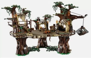 Star Wars Ewok Village Finta Riproduzione 10236 Blocchi Costruzioni Giocattolo - Foto 1 di 7