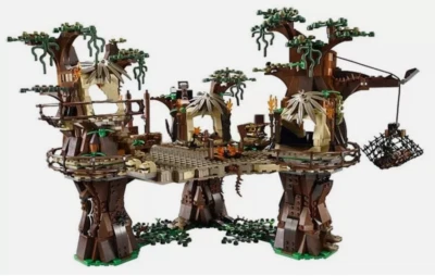 MOC Ewok Village 10236 Building blocks Toy Set Star Wars Movie bricks gifts - Image 1 of 4