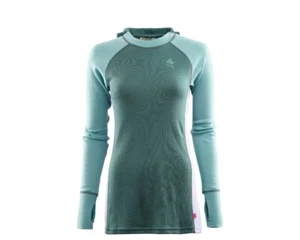 Suéter con capucha de lana caliente Aclima mujer lana merino suéter con capucha atlantic - Imagen 1 de 2