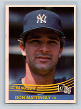 1984 Donruss Don Mattingly #248 RC Rookie Card