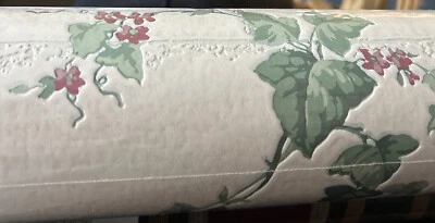 2-Double Roll Graham & Brown Super Fresco Luxury Textured Vinyl Floral Ivy Brick - Image 1 of 4