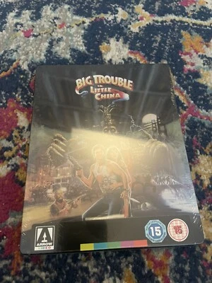 BIG TROUBLE IN LITTLE CHINA - UK EXCLUSIVE BLU RAY STEELBOOK - NEW & SEALED OOP! - Image 1 of 2