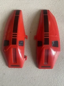 original G1 Transformers JETFIRE R+L LEG GUARD armor parts lot FREE SHIPPING 🔥 - Picture 1 of 4