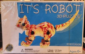It's Robot Robocaddie Cat Kitty 3D Puzzle Dr. Toy Winner Brand New Sealed - Picture 1 of 3