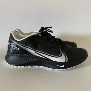 Nike Hombres 7 VAPOR EDGE TURF Fútbol Entrenamiento Zapato Negro/Blanco CD0086-001 NUEVO - Imagen 1 de 9