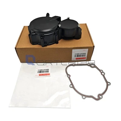 Engine Stator Cover &Gasket 11483-01H00 11351-01H02 For Suzuki GSXR 600 GSXR 750 - Изображение 1 из 4