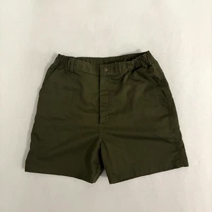 Vtg Boy Scouts Of America Uniform Shorts Mens Size 28 Canvas Elastic Waist BSA - Picture 1 of 8