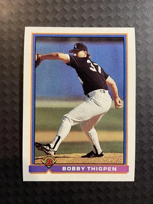 Bobby Thigpen #342 1991 Bowman Chicago White Sox - Image 1 of 2