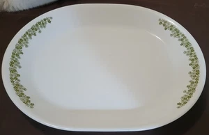 Plato ovalado vintage Corelle Crazy Daisy Spring Blossom 12" X 10" - Imagen 1 de 3