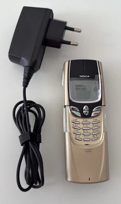 Original Nokia 8850 Handy Neu Händler Garantie geprüft volle Funktion MEGA Gold - Bild 1 von 3